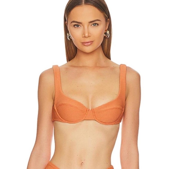 L*Space Nikita Bikini Top Wired Sienna Size L - Picture 1 of 6